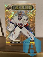 2021-22 Upper Deck Series 1 SEMYON VARLAMOV Gold Dazzlers #DZ-29 Islanders